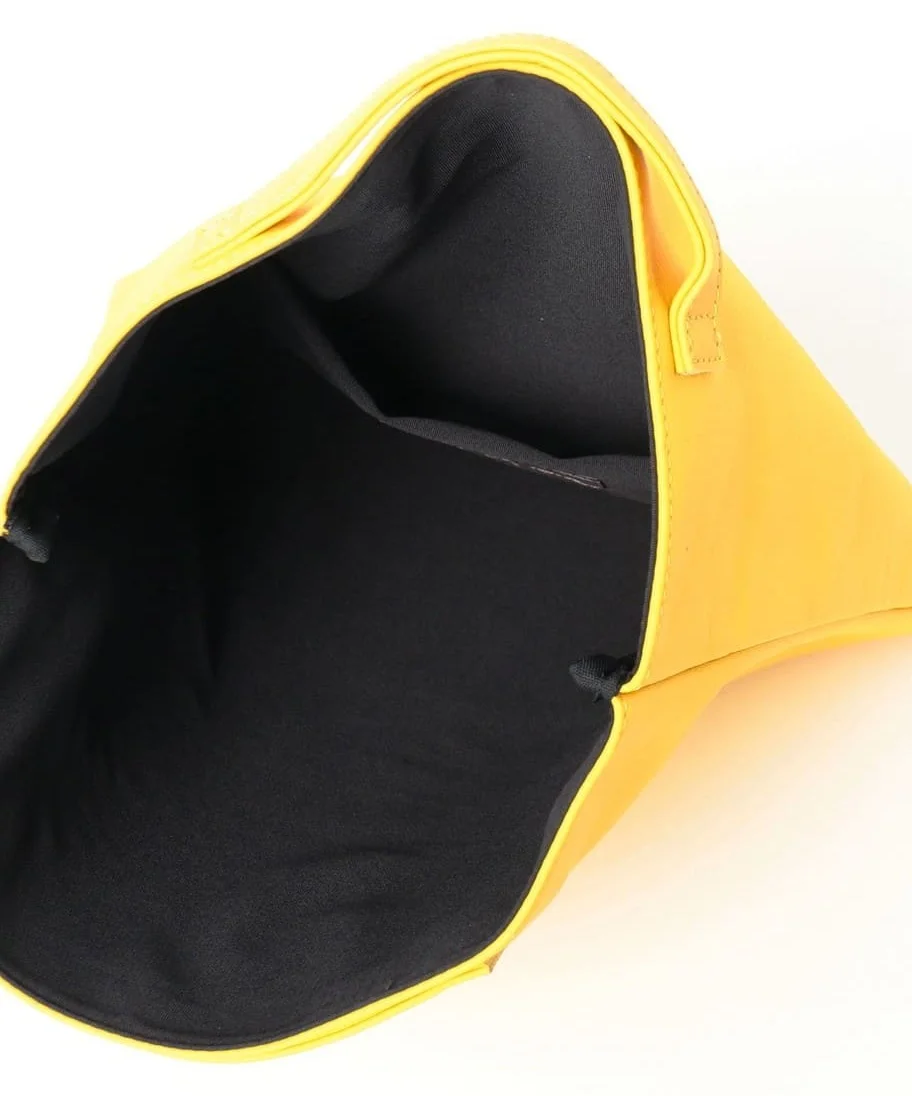 Black Small fold-to-clutch bag, view 1