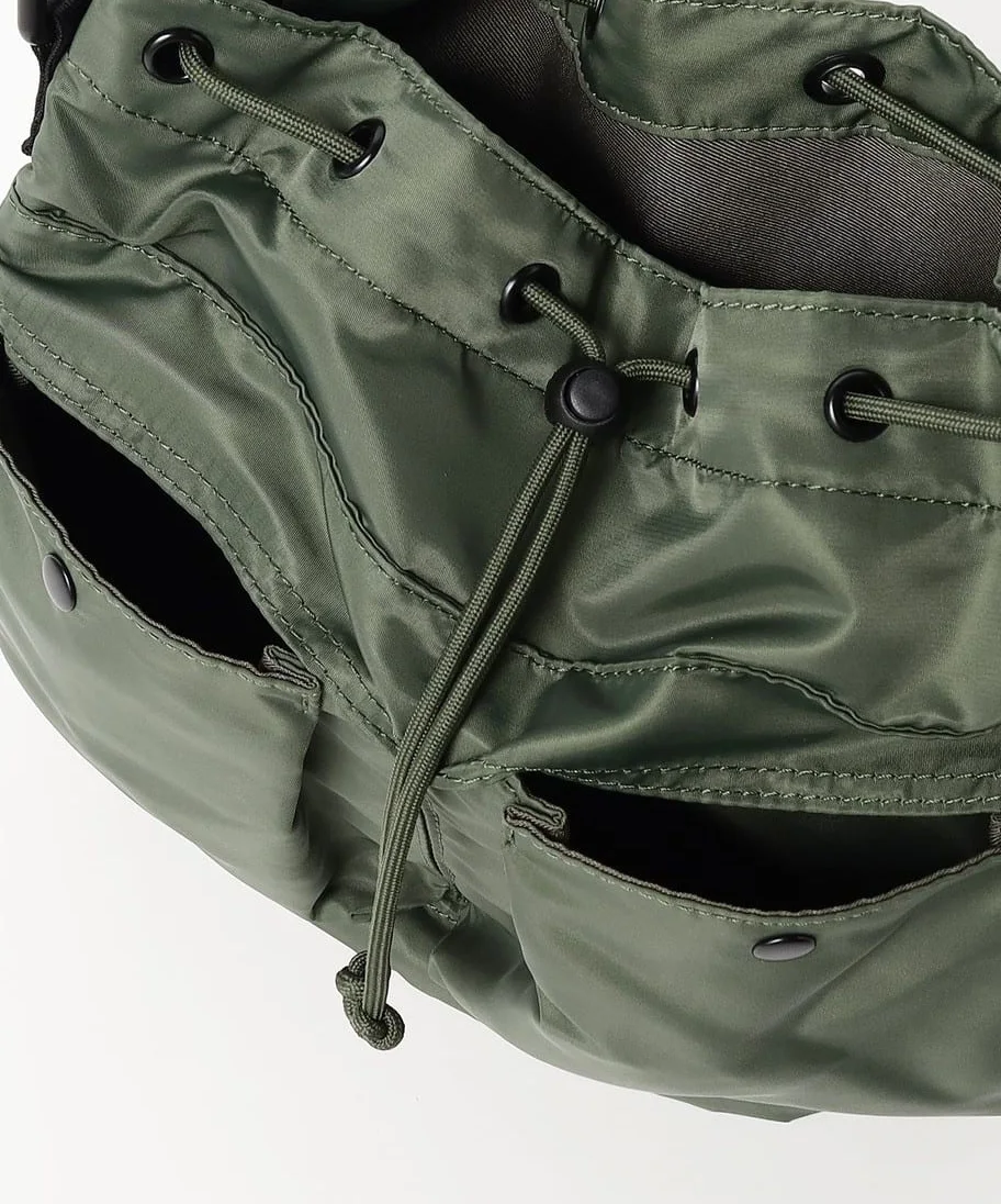 Black Two-way drawstring bag 6L, view 2