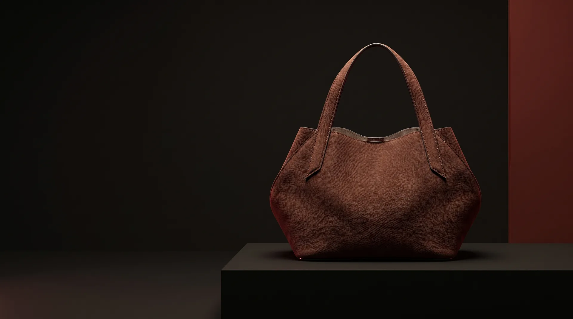 Mocha Vivi Gio Senso two-handle bag, view 1