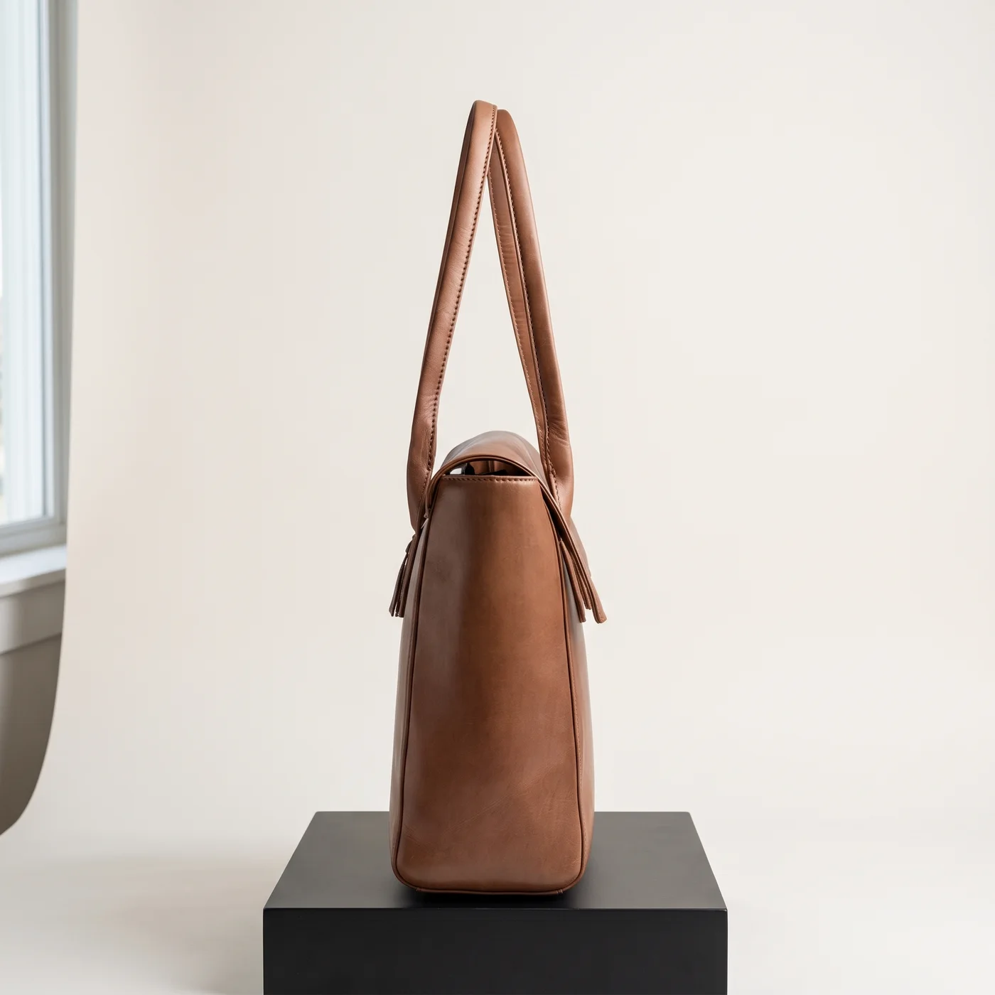 Chestnut NatalieMBG work bag, antique, view