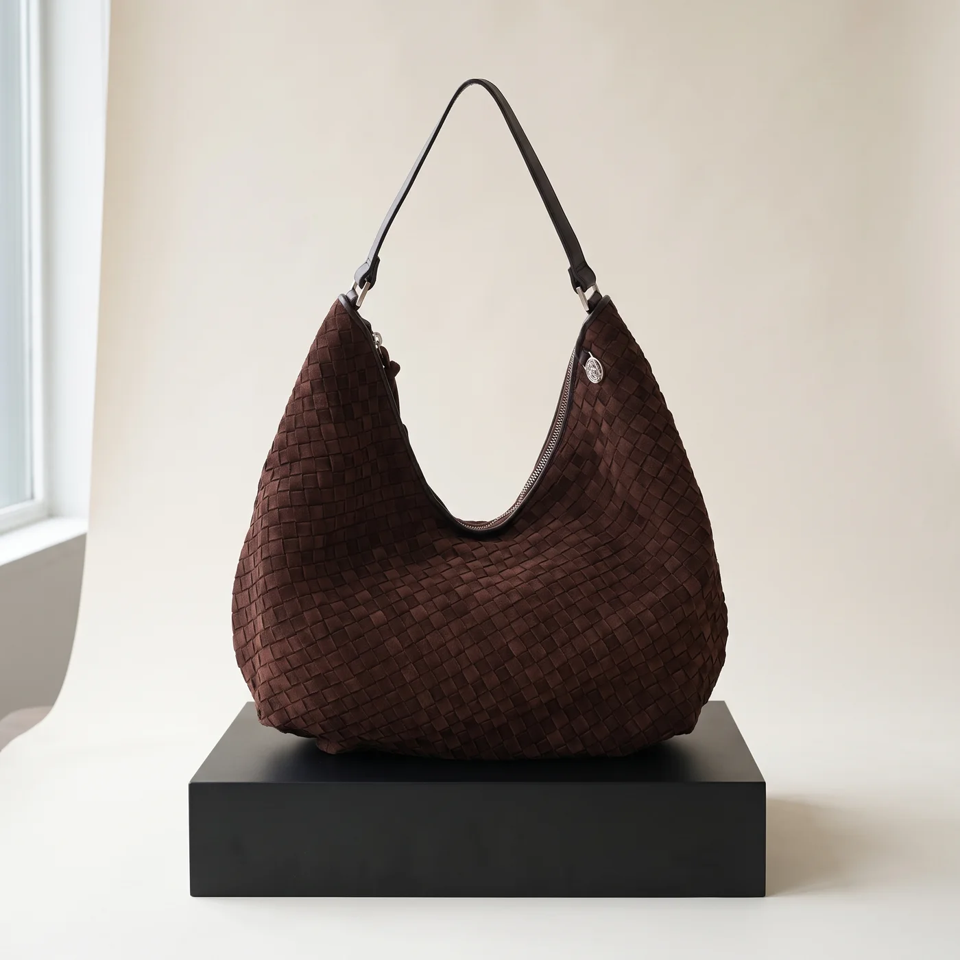 Chocolate Rozzano Mindy braided, view