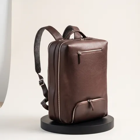 Marron Gaspard 36-hour travel backpack