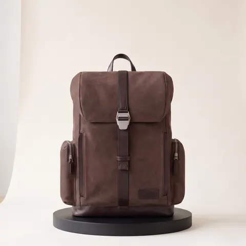 Chocolate Traverse backpack, nubuck