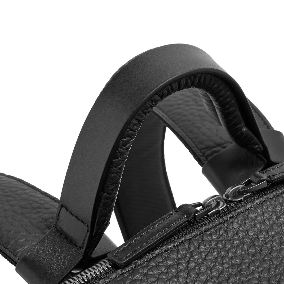 Black Travel laptop backpack 15.6", view 3