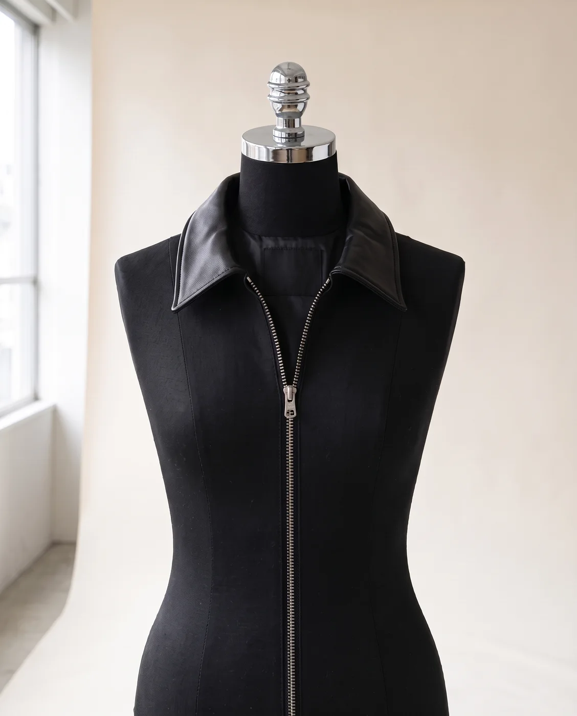 Black Sheep-leather blouson, view