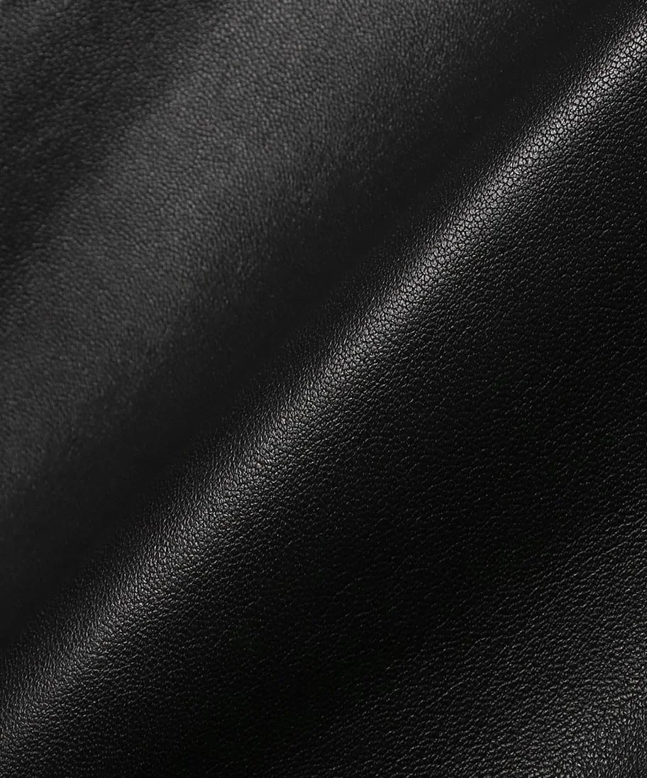 Brown Hooded sheep-leather blouson, view 2
