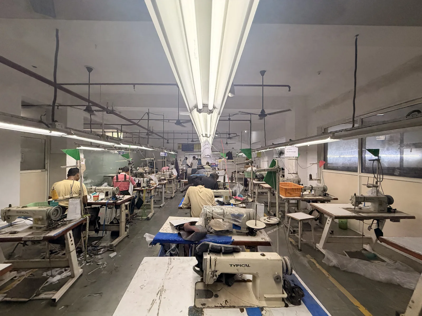 Stitching line